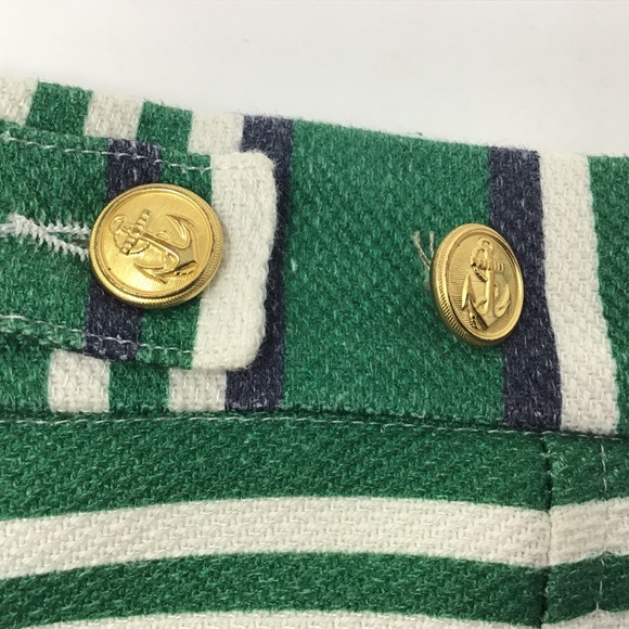 Thom Browne Angled-Hem Pique Striped Pencil Skirt - Picture 13 of 15